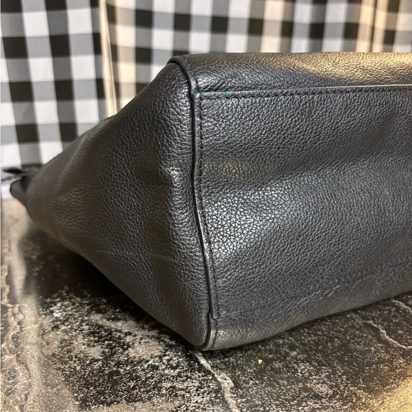 Fossil Sydney Black Leather Shopper Tote - Picture 6 of 10